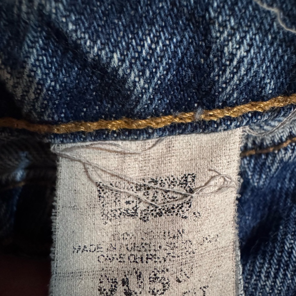 LEVIS 505 VINTAGE REGULAR FIT MADE IN PUERTO RICO -USA 32-33 - Picture 5 of 16